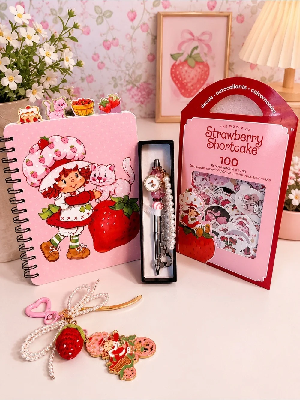 Strawberry Shortcake Stationery Bundle